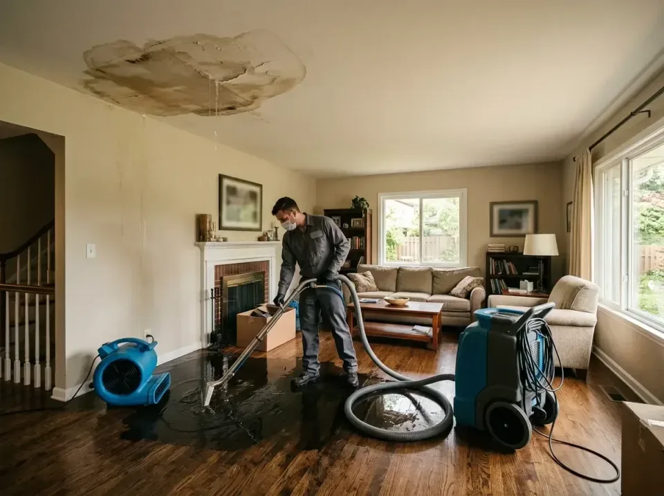 attic-pipe-burst-ceiling-drip-008 — frequently asked questions, Water Damage Restoration & Carpet Care in Grill, PA